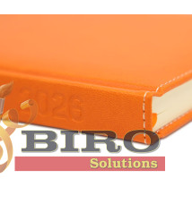 Agendă А5 2026 IDEE Standart "Safety Orange"